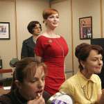 Christina Hendricks, Elisabeth Moss, Gordana Rashovich, Jennifer Fitzgerald