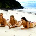 Lucy Fry, Amy Ruffle, Ivy Latimer