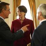 Chris Noth, Jane Lynch, Wallace Langham