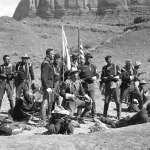 John Wayne, Pedro Armend&aacute;riz, Ward Bond, Henry Fonda, George O'Brien