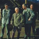 Harry Morgan, Mike Farrell, Alan Alda, David Ogden Stiers