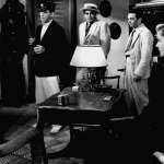 Lauren Bacall, Dan Seymour, Aldo Nadi, Humphrey Bogart, Marcel Dalio, Sheldon Leonard