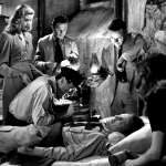 Lauren Bacall, Humphrey Bogart, Marcel Dalio, Dolores Moran, Walter Molnar