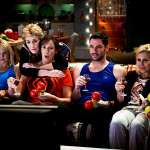 Sarah Hadland, Miranda Hart, Patricia Hodge, Tom Ellis, Sally Phillips