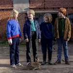 Flora Thiemann, Finn Fiebig, Luca Johannsen, Emil von Sch&ouml;nfels