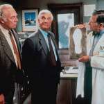 Leslie Nielsen, Ed Williams, George Kennedy