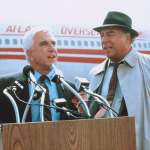 Leslie Nielsen, George Kennedy