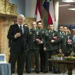 Barney Harris, Garrett Hedlund, Beau Knapp, Steve Martin, Arturo Castro, Joe Alwyn, Mason Lee, Astro