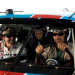 Richard Petty, Madeline Carroll, Kevin Costner