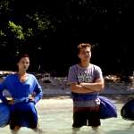 Virginie Ledoyen, Leonardo DiCaprio, Guillaume Canet