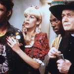 Dan Aykroyd, Eddie Murphy, Jamie Lee Curtis, Denholm Elliott