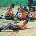 J.D. Cannon, Paul Newman, George Kennedy, Marc Cavell, Dennis Hopper, Wayne Rogers