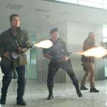 Arnold Schwarzenegger, Bruce Willis, Sylvester Stallone