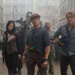 Dolph Lundgren, Randy Couture, Sylvester Stallone, Nan Yu, Terry Crews