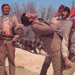 John Wayne, Rock Hudson, Bruce Cabot