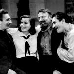 Alexander Granach, Felix Bressart, Greta Garbo, Sig Ruman