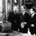 Alexander Granach, Felix Bressart, Greta Garbo, Sig Ruman