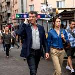 Olga Kurylenko, Pierce Brosnan