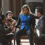Adrianne Palicki, Seth MacFarlane, Max Burkholder, Penny Johnson Jerald
