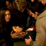 Steven R. McQueen, Kayla Ewell, Zach Roerig, Nina Dobrev, Michael Trevino