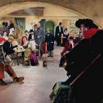 Kirk Douglas, Jerry Bergen, Anthony Quinn