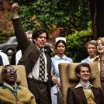 Stephen Mangan, Claire Foy, Andrew Garfield