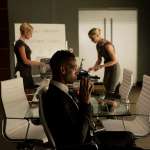 Katelyn Causey, Kate Miner, Marlon Wayans