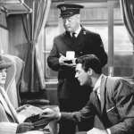 Joan Fontaine, Cary Grant, Billy Bevan