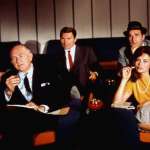 Michel Piccoli, Fritz Lang, Giorgia Moll, Jack Palance