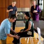 Hong Chau, Christoph Waltz, Matt Damon, Udo Kier