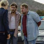 Anastasia Griffith, James Corden, Mathew Baynton