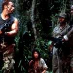 Arnold Schwarzenegger, Bill Duke, Elpidia Carrillo, Carl Weathers