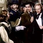 Clark Gable, Leslie Howard, Ward Bond, Olivia de Havilland