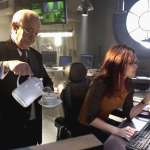 Dina Meyer, Ian Abercrombie