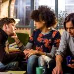 Brett Dier, Tyler Blackburn, Britne Oldford