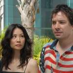 Lucy Liu, Jimmy Fallon