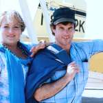 Marianne S&auml;gebrecht, Brad Davis