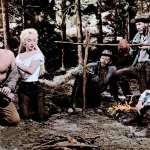 Douglas Spencer, Marilyn Monroe, Robert Mitchum, Tommy Rettig, Murvyn Vye