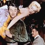 Marilyn Monroe, Robert Mitchum, Harry Seymour