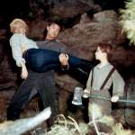 Marilyn Monroe, Robert Mitchum, Tommy Rettig