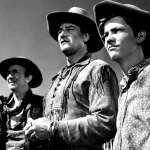 John Wayne, Walter Brennan, Mickey Kuhn