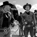 John Wayne, Richard Farnsworth, Ray Hyke, Montgomery Clift, Noah Beery Jr., Chief Yowlachie