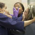 Queen Latifah, Katie Holmes, Diane Keaton