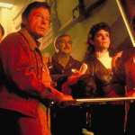 Robin Curtis, William Shatner, DeForest Kelley, James Doohan, George Takei, Walter Koenig