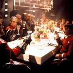 Jim Boeke, Rosanna DeSoto, William Shatner, Leonard Nimoy, DeForest Kelley, David Warner, James Doohan, Walter Koenig, Christopher Plummer, Nichelle Nichols