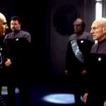 Patrick Stewart, Tom Hardy, Jonathan Frakes, Michael Dorn