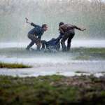 Salva Reina, Ra&uacute;l Ar&eacute;valo, Javier Guti&eacute;rrez