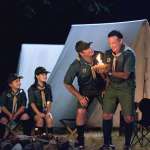 Conner Rayburn, John Travolta, Ella Bleu Travolta, Robin Williams