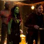Dave Bautista, Chris Pratt, Zoe Saldana