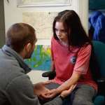 Alex Roe, Eline Powell